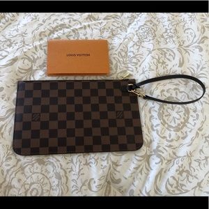 Authentic LV wristlet